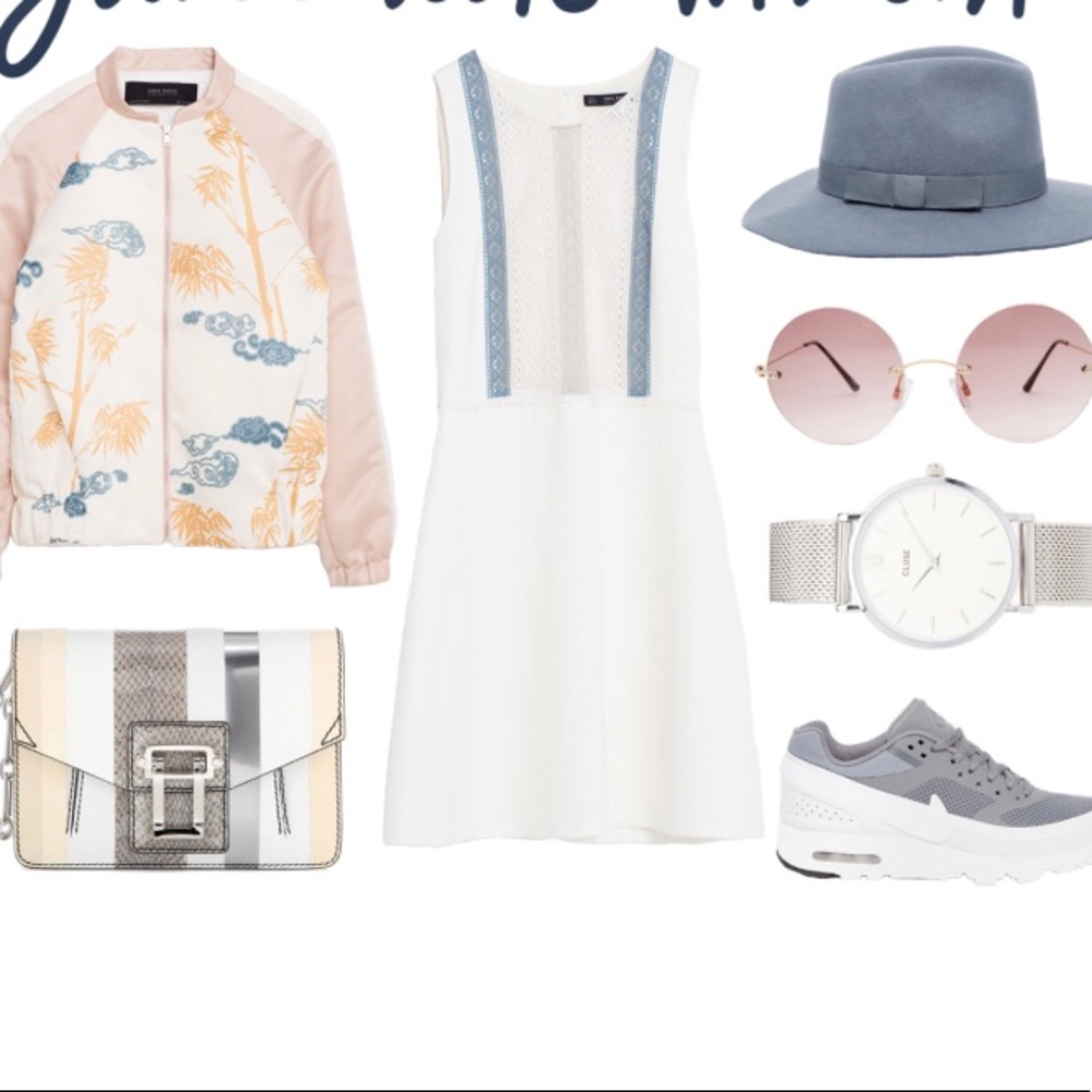 [ZARA] White dress